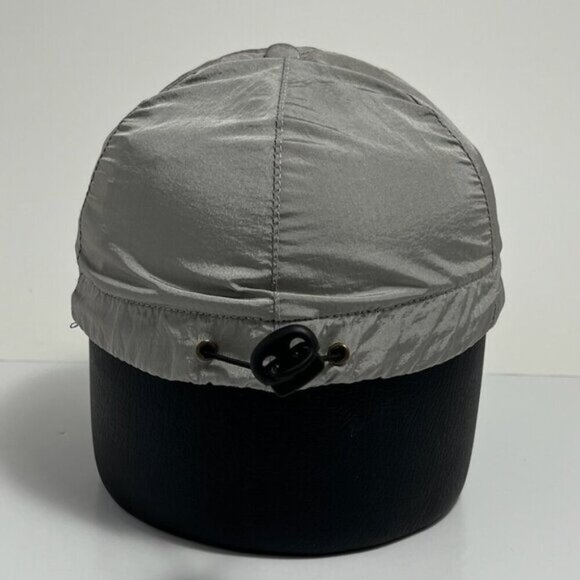 Stone Island NYLON METAL IN ECONYL Compass Patch Cap Grey Silver - Picture 5 of 10